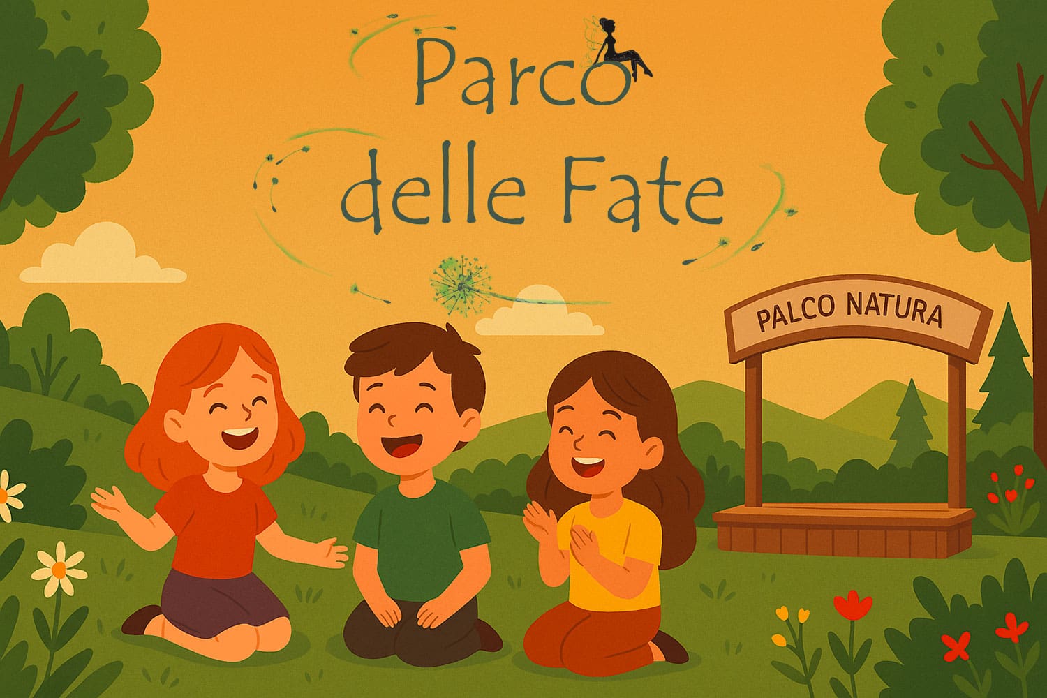Feste di fine anno al parco delle fate